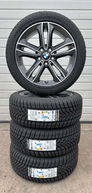 4x Original BMW 1er F40 2er GranCoupe F44 17 Zoll Winterräder Doppelspeiche 549 DOT25 RFT NEU - Bild 7