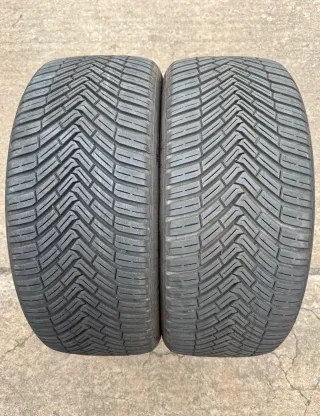 2x Allwetterreifen 225/45 R18 95Y XL Continental AllSeason Contact DOT23 5,5-6,8mm - Bild 1