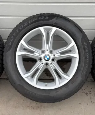 4x Original BMW X3 G01 X4 G02 18 Zoll Winterräder Doppelspeiche 688 DOT22 RDK 6,3-7,4mm - Bild 4
