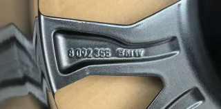 1x Original BMW 1/2er F40 GranCoupe F44 18 Zoll Alufelge Y-Speiche M553 8092355 8,0Jx18 ET57 NEU - Bild 5