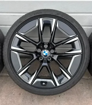 4x Original BMW 5er G30 G31 20 Zoll Sommerräder Aerodynamik 1001i 6895212 6895213 DOT23 - Bild 5