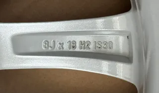 1x Original BMW 5er G30 G31 18 Zoll Alufelge W-Speiche 832 6863418 8,0Jx18 ET30 TOP - Bild 5