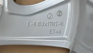 1x Original Audi A3 S3 8Y 17 Zoll Alufelge 5-Arm-Design 8Y0601025A 8,0Jx17 ET46 TOP - Bild 5