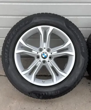 4x Original BMW X3 G01 X4 G02 18 Zoll Winterräder Doppelspeiche 688 DOT22 RDK 6,3-7,4mm - Bild 5