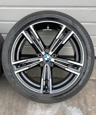 4x Original BMW 3er G20 G21 4er G22 G23 18 Zoll Sommerräder Doppelspeiche M848 DOT23 6mm - Bild 2