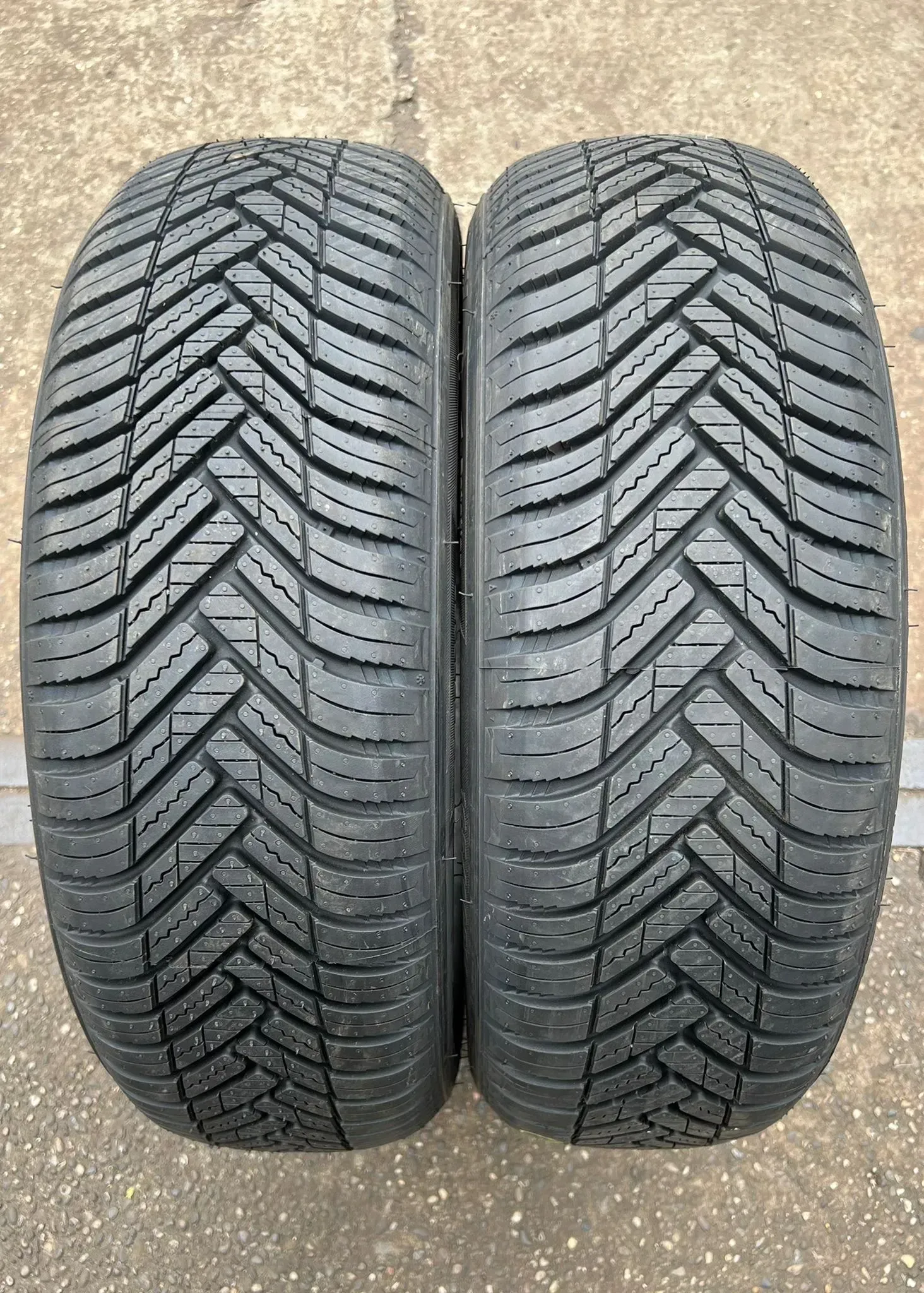 2x Allwetterreifen 195/55 R16 91H XL Hankook Kinergy 4S 2 H750 DOT24 Demo NEU - Bild 1