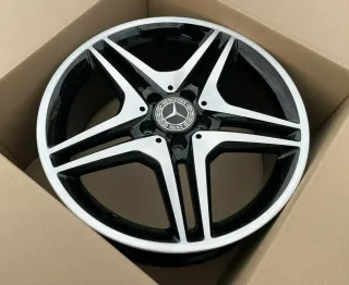 1x Original Mercedes A W176 B W246 CLA C117 X117 18 Zoll AMG Alufelge A1764010302 NEU - Bild 2