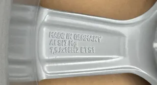 1x Original Audi A3 S3 8V 18 Zoll Alufelge 8V0071498 4EE 5-Arm-Velum 7,5JX18 ET51 NEU - Bild 6