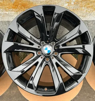 4x Original BMW X5 F15 X6 F16 20 Zoll Sternspeiche 491 Alufelgen 6858527 6858528 - Bild 4