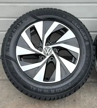 4x Original VW Passat B9 3J 16 Zoll Winterräder Venezia 3J0601025S DOT25 NEU - Bild 5