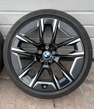 4x Original BMW 5er G30 G31 20 Zoll Sommerräder Aerodynamik 1001i 6895212 6895213 DOT23 - Bild 2