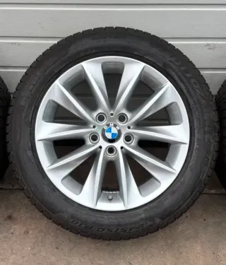 4x Original BMW X3 F25 X4 F26 18 Zoll Winterräder V-Speiche 307 6787578 Runflat DOT19 6,1-6,7mm - Bild 4