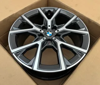 1x Original BMW 1/2er F40 GranCoupe F44 18 Zoll Alufelge Y-Speiche M553 8092355 8,0Jx18 ET57 NEU - Bild 2
