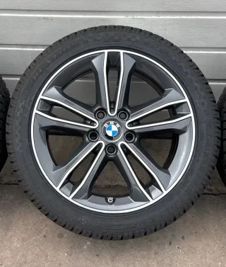 4x Original BMW 1er F40 2er GranCoupe F44 17 Zoll Winterräder Doppelspeiche 549 DOT25 RFT NEU - Bild 4