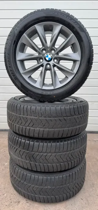 4x Original BMW X3 F25 X4 F26 18 Zoll Winterräder V Speiche 307 6787578 DOT24 RDK - Bild 7