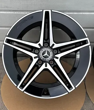 4x Original Mercedes C Klasse W206 S206 Hybrid 18 Zoll AMG Alufelgen A2064017600 / 6600 - Bild 5