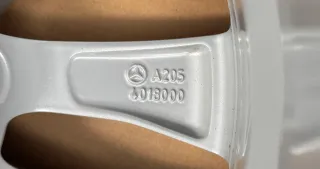 1x Original Mercedes C Klasse W205 A205 S205 W205 17 Zoll Alufelge A2054018000 TOP - Bild 4