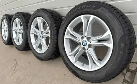 Background image for 4x Original BMW X3 G01 X4 G02 18 Zoll Winterräder Doppelspeiche 688 DOT22 RDK 6,3-7,4mm