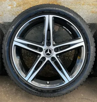 4x Original Mercedes A B Klasse W177 W247 CLA C118 18 Zoll Winterräder 2021 6-8mm - Bild 3