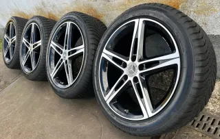 4x Original Mercedes A B Klasse W177 W247 CLA C118 18 Zoll Winterräder 2021 6-8mm - Bild 1