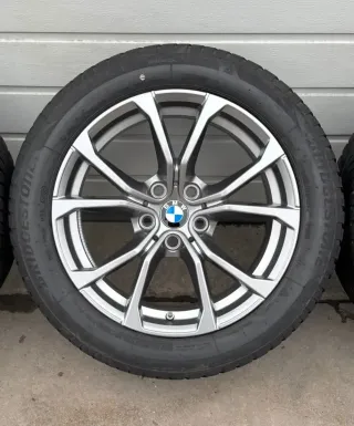 4x Original BMW 2er G42 3er G20 G21 4er G22 G23 17 Zoll Winterräder V-Speiche 776 DOT23 7-8mm - Bild 4