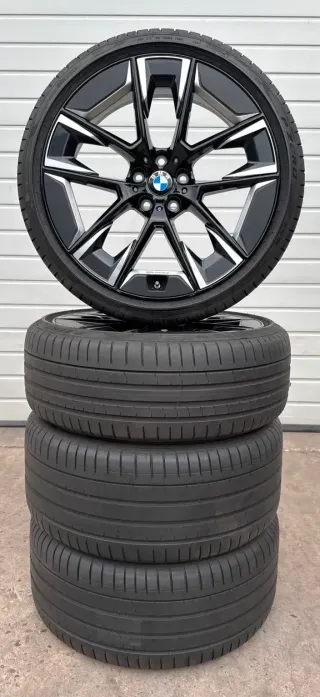 4x Original BMW 5er G30 G31 20 Zoll Sommerräder Aerodynamik 1001i 6895212 6895213 DOT23 - Bild 7