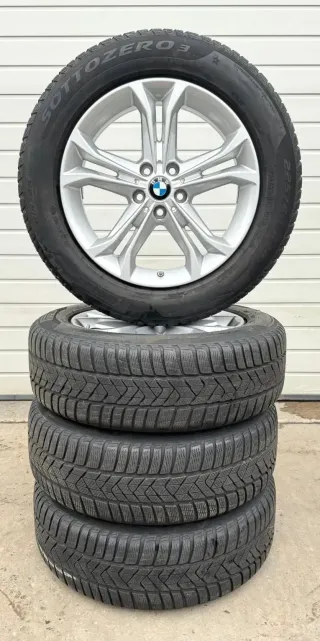 4x Original BMW X3 G01 X4 G02 18 Zoll Winterräder Doppelspeiche 688 DOT22 RDK 6,3-7,4mm - Bild 6