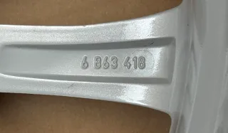 1x Original BMW 5er G30 G31 18 Zoll Alufelge W-Speiche 832 6863418 8,0Jx18 ET30 TOP - Bild 6