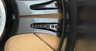 1x Original Mercedes A W176 B W246 CLA C117 17 Zoll Alufelge A2464011002 7,5JX17 ET52,5 NEU - Bild 6