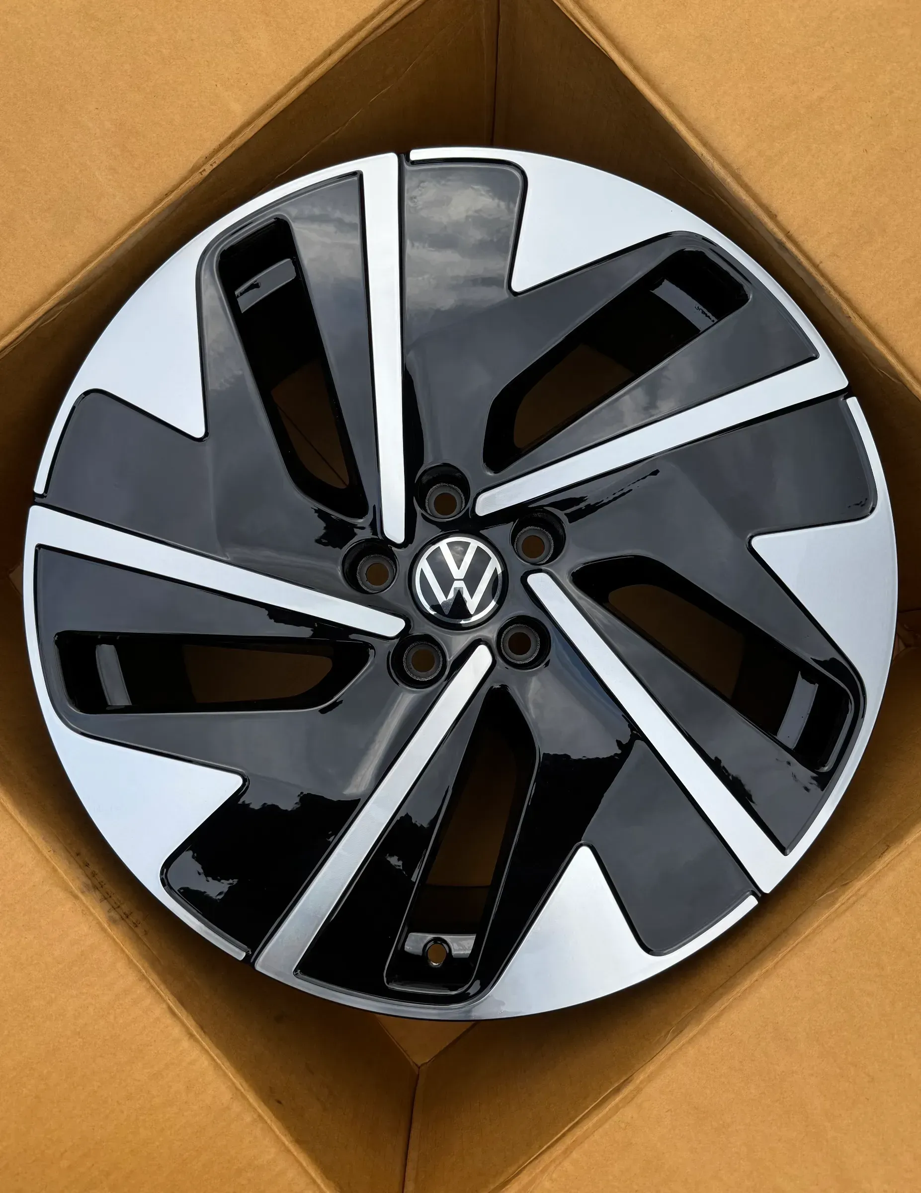 1x Original VW ID.7 ED2 ED5 19 Zoll Alufelge Hudson 14B601025A 8,0JX19 ET45 VA TOP - Bild 1