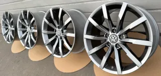 4x Original VW Passat 3G B8 18 Zoll Alufelgen Monterrey 3G0601025Q 8,0JX18 ET44 NEU - Bild 1