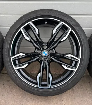 4x Original BMW X3 G01 X4 G02 21 Zoll Sommerräder Doppelspeiche M718 RSC DOT23 RDK 6-7mm - Bild 4