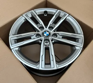 1x Original BMW 1er F40 2er Gran Coupé F44 17 Zoll Alufelge Doppelspeiche M550 7849122 7,5Jx17 ET54 NEU - Bild 2