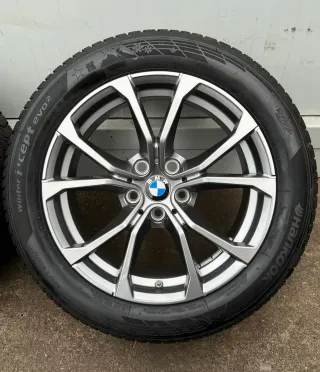 4x Original BMW 3er G20 G21 4er G22 G23 17 Zoll Winterräder V Speiche 776 DOT23 6-7mm - Bild 2