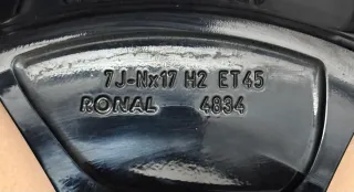1x Original VW T-Roc 2GA A11 D11 17 Zoll Alufelge Zürich 2GA601025AR 7,0JX17 ET45 TOP - Bild 5