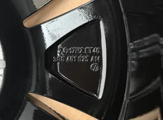 1x Original VW Passat 3G B8 GTE 17 Zoll Alufelge Montpellier 3G0601025AM 7,0Jx17 ET40 - Bild 4