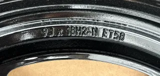 4x Original Mercedes C Klasse W206 S206 Hybrid 18 Zoll AMG Alufelgen A2064017600 / 6600 - Bild 10