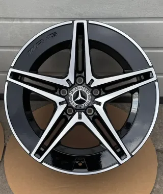 4x Original Mercedes C Klasse W206 S206 Hybrid 18 Zoll AMG Alufelgen A2064017600 / 6600 - Bild 2
