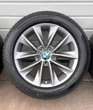 4x Original BMW X3 F25 X4 F26 18 Zoll Winterräder V Speiche 307 6787578 DOT24 RDK - Bild 4