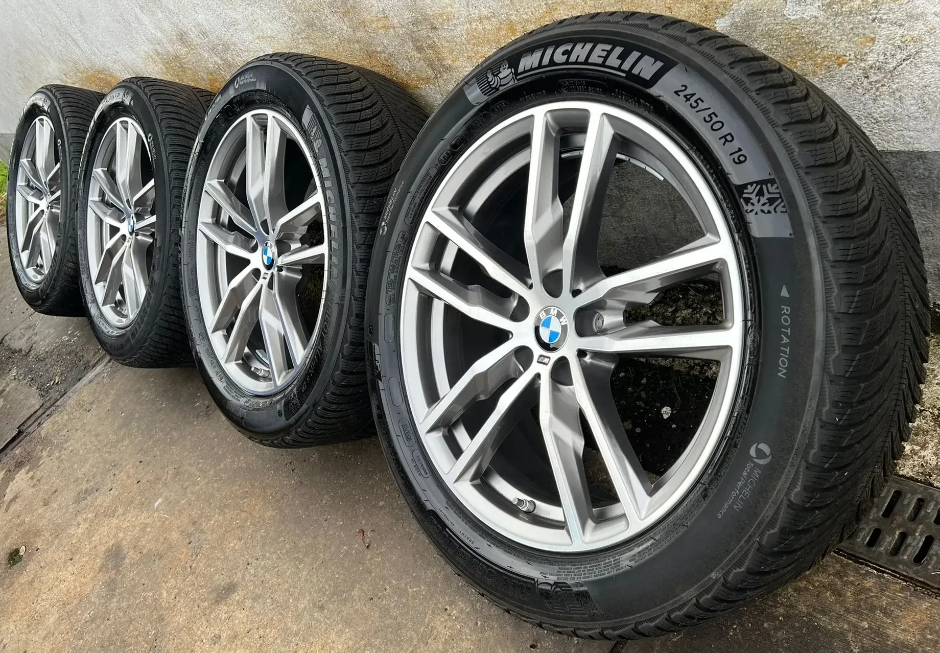 Original BMW X3 G01 X4 G02 19 Inch Winter Double Spoke M698 DOT18