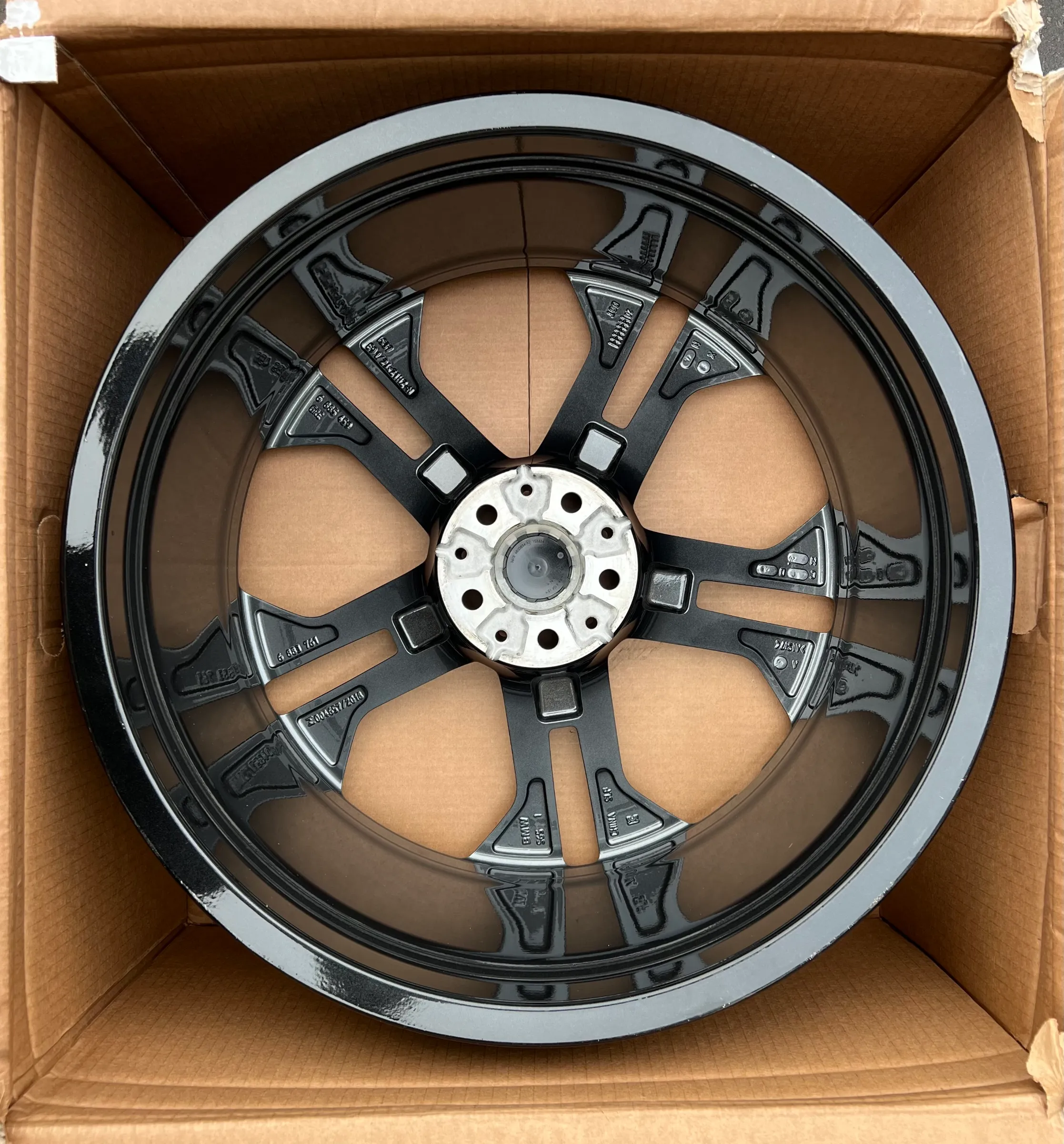 Original BMW X5 G05 X6 G06 21 Inch Y Speiche 744 Alloy 6883761 9